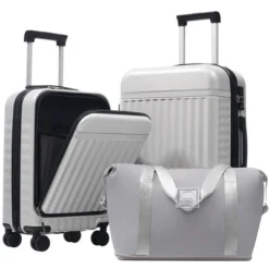 Dexmalle Front Opening Luggage Set 3 Piece -Fradel & Spies GUEST 025f53e6 96d9 4d5a 8cee 0e076a247beb