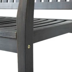 Dexmalle Elegant Patio Slatted Rocking Loveseat With Armrests -Fradel & Spies GUEST 0300151a 3855 4bd1 b319 4812358eac45