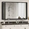 Dexmalle Classic Black Rectangular Bathroom Mirror With Metal Frame 1 Dexmalle Classic Black Rectangular Bathroom Mirror With Metal Frame -Fradel & Spies GUEST 03466a85 fa2c 46ef 9a29 4aff40bb22bc