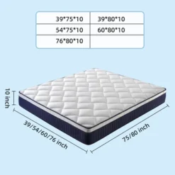 Dexmalle 10 Inch Plush Memory Foam Pocket Spring Hybrid Mattress 12 Dexmalle 10 Inch Plush Memory Foam Pocket Spring Hybrid Mattress -Fradel & Spies GUEST 03506e0f 150c 4c06 bbb7 b215605e3b09