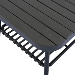 Dexmalle 4-Piece Outdoor Patio Furniture Set,Metal Chairs With Woven Rope U-Shaped Backrest With Thick Cushions And Coffee Table -Fradel & Spies GUEST 03abeeff cb2c 469d a328 994f53935038