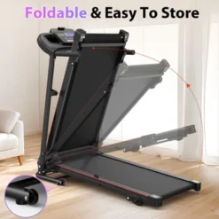 Dexmalle 2.5HP Folding Treadmill Electric Running Machine W/Bluetooth App Self-standing -Fradel & Spies GUEST 03c59fce 0365 4312 8189 3eb7c1e0126f