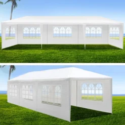 Dexmalle 10'x30' Outdoor Party Wedding Tent With 8 Removable Sidewalls -Fradel & Spies GUEST 044a0621 205b 46c2 89bb 1cfc760e85dc
