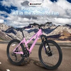Dexmalle 24 Inch Mountain Bike For Teenagers Girls Women