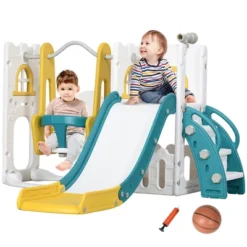 Dexmalle 6 In 1 Toddler Slide And Swing Set 21 Dexmalle 6 In 1 Toddler Slide And Swing Set -Fradel & Spies GUEST 074648ba caab 4e33 b8b8 0aca7823c718