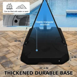 Dexmalle Basketball Hoop Adjustable Height 4.74-10 FT -Fradel & Spies GUEST 0de82fef 64ac 4614 a7a5 88d7be4dc4d6