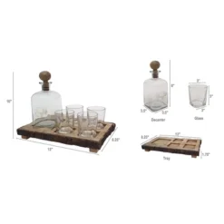 Dexmalle S/6 Alaine Bar Set With Mango Wood Stand -Fradel & Spies GUEST 0e578cb5 62ba 4a9b b2c0 681b6b0a87aa