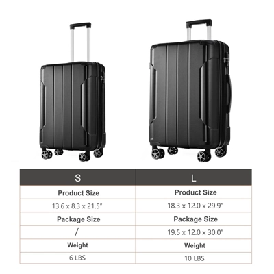 Dexmalle 2 Piece Suitcase Set 12 Dexmalle 2 Piece Suitcase Set - Image 10