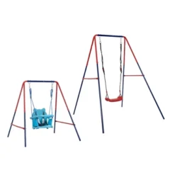 Dexmalle Green And Blue Interesting 2 In 1 Baby Swing -Fradel & Spies GUEST 11f98d06 ce49 4a88 a9fa 8b0ed2102f8e
