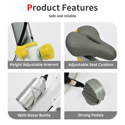 Dexmalle Indoor Exercise Bike Cycling Bike With Comfortable Seat 5 Dexmalle Indoor Exercise Bike Cycling Bike With Comfortable Seat - Image 3