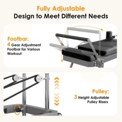 Dexmalle Foldable Pilates Reformer Machine For Home Use -Fradel & Spies GUEST 14a4db44 500a 4590 bbce 9eccbac6e60b