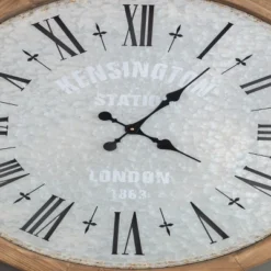 Dexmalle Grant Oversized Wall Clock With Fir Wood Frame 14 Dexmalle Grant Oversized Wall Clock With Fir Wood Frame -Fradel & Spies GUEST 15fa84ca 9323 4f16 9edc c4444e022570