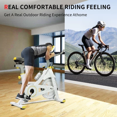 Dexmalle Indoor Exercise Bike Cycling Bike With Comfortable Seat 4 Dexmalle Indoor Exercise Bike Cycling Bike With Comfortable Seat - Image 2