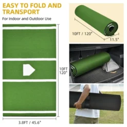 Dexmalle 10x3.8 Ft Indoor/Outdoor Portable Baseball Softball Hitting Mat -Fradel & Spies GUEST 19bc6538 9bd7 43d0 ab8c 34457c1dc896