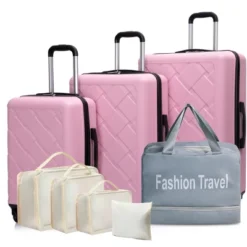 Dexmalle 8-Piece ABS Luggage Sets Lightweight Durable Suitcase -Fradel & Spies GUEST 1b524d90 89e9 4927 b2b9 2c506e3349e1