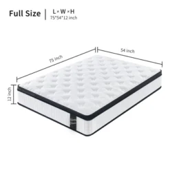 Dexmalle FULL Size 12 Inch Hybrid Mattress Individual Pocket Spring 16 Dexmalle FULL Size 12 Inch Hybrid Mattress Individual Pocket Spring -Fradel & Spies GUEST 1d37be13 d2e6 4afc b7ad cb2d4a1d4a46