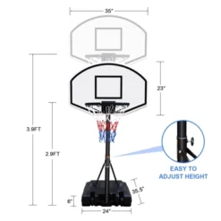 Dexmalle Portable Poolside Basketball Hoop -Fradel & Spies GUEST 1d4cd0e1 90ce 47c1 a45e f3ba3515b21c