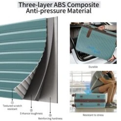 Dexmalle 24-inch Suitcase And 2 Packing Cubes -Fradel & Spies GUEST 1eb5e110 dbe3 4e72 916f 8d1dea30394f