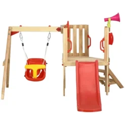 Dexmalle 4 In 1 Wooden Swing Set -Fradel & Spies GUEST 212fb080 9854 42a3 9843 589584cf89fe