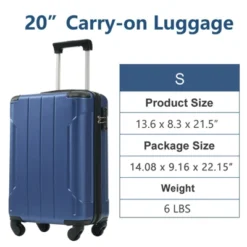 Dexmalle 20-Inch Travel Carry-On Luggage -Fradel & Spies GUEST 24c9d7fb f399 467e a820 3a91caceb939