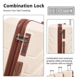 Dexmalle ABS Spinner Wheel Luggage With Combination Lock -Fradel & Spies GUEST 25ad6c43 871a 43ee be07 8a8324b17b8e