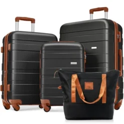 Dexmalle ABS Durable Suitcase With Travel Bag -Fradel & Spies GUEST 261de74f 8e84 41b0 a3b0 95e0a3d4a926