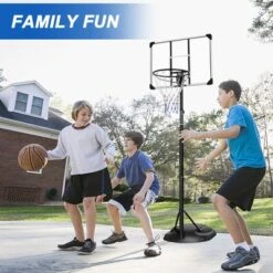 Dexmalle Portable Basketball Hoop Adjustable 7.5ft - 9.2ft 12 Dexmalle Portable Basketball Hoop Adjustable 7.5ft - 9.2ft -Fradel & Spies GUEST 279e4eb1 65ae 4e04 b72a f53b1acf8abd