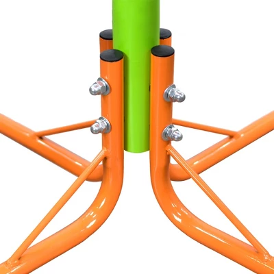 Dexmalle 4-Seat Outdoor Seesaw For Backyard Multiple Kids 360 Degrees Rotating Swivel Teeter Totter Seesaw 6 Dexmalle 4-Seat Outdoor Seesaw For Backyard Multiple Kids 360 Degrees Rotating Swivel Teeter Totter Seesaw - Image 4