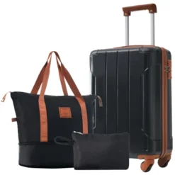 Dexmalle Hardshell Luggage Sets 3 Piece With Wheels And TSA Lock -Fradel & Spies GUEST 2ad77884 87f1 4c12 96fa bd06b66f1196