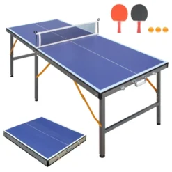 Dexmalle 5ft Mid-Size Table Tennis Table Foldable -Fradel & Spies GUEST 2ddfb43f 5300 4bc5 8328 49cb5fd9c11b