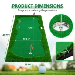 Dexmalle Golf Training Mat With High-quality Turf -Fradel & Spies GUEST 2eae45b1 0cd2 4f15 9a85 634584e943f6