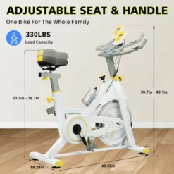 Dexmalle Indoor Exercise Bike Cycling Bike With Comfortable Seat 16 Dexmalle Indoor Exercise Bike Cycling Bike With Comfortable Seat -Fradel & Spies GUEST 2f4d5972 9179 4aa5 ae1c e90cbee1dae6