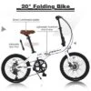 Dexmalle7-Speed Lightweight Aluminum 20" Folding Bike,Whuite -Fradel & Spies GUEST 30f39b3d 0101 41f6 9e56 41c19eb77788