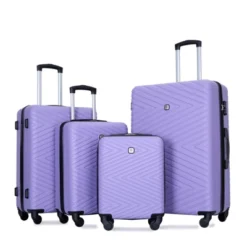 Dexmalle 4-piece ABS Lightweight Suitcase With Rotating Wheels -Fradel & Spies GUEST 323aa6bf 9043 4363 a57f 51923b45a2e9