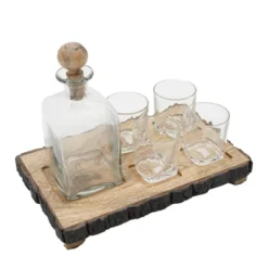 Dexmalle S/6 Alaine Bar Set With Mango Wood Stand -Fradel & Spies GUEST 324b7e3a 416d 4fcd a089 0e1435252371