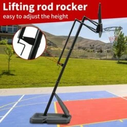 Dexmalle Height Adjustable Basketball Hoop -Fradel & Spies GUEST 328dd05d 46d4 4e11 bd63 3d76e5c23163