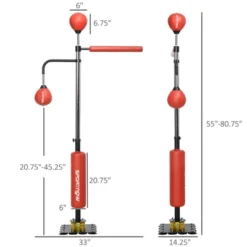 Dexmalle 4'7"-6'8" Boxing Bag Stand -Fradel & Spies GUEST 339bd68f e590 4f6f 856a 9220202d1fbb