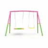 Dexmalle 440lbs Swing Set With Heavy-Duty A-Frame Metal
