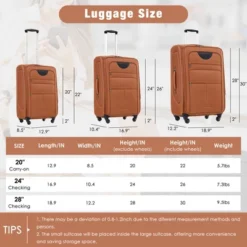Dexmalle 3 Piece Set Softside Luggage Expandable -Fradel & Spies GUEST 33eb80ff 8e3c 411b b630 698eaa60617d