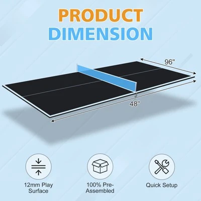 Dexmalle Portable Table Tennis Table Top For Indoor Games 13 Dexmalle Portable Table Tennis Table Top For Indoor Games - Image 11