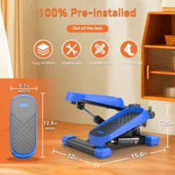 Dexmalle Mini Stepper With Resistance Bands And LCD Monitor For Exercise At Home -Fradel & Spies GUEST 3566de50 a2de 4969 ac3b 29e3d55de000