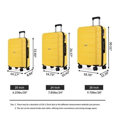 Dexmalle PP Luggage 3-Piece Set 13 Dexmalle PP Luggage 3-Piece Set - Image 11
