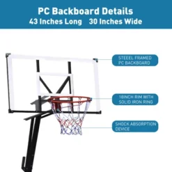 Dexmalle Portable & Adjustable Basketball Hoop -Fradel & Spies GUEST 3843d73b 5f60 4a51 b715 2851eb9da66d