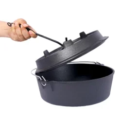 Dexmalle Pre-Seasoned Cast Iron Dutch Oven With Skillet Lid -Fradel & Spies GUEST 39bf3ce4 1168 4194 8570 2a8d3bbd8073