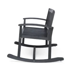 Dexmalle Elegant Patio Slatted Rocking Loveseat With Armrests -Fradel & Spies GUEST 3b79a5b7 7189 4292 a1b4 d498d6775e36