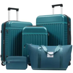 Dexmalle Hardside Carry On Suitcase With Travel Bags 5 Piece -Fradel & Spies GUEST 3db8b724 0a46 4893 af6a 89ab434f01c4