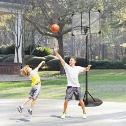 Dexmalle Portable Basketball Hoop Adjustable 7.5ft - 9.2ft