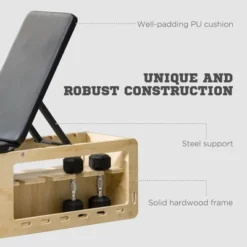 Dexmalle Workout Bench With Storage Rack Resistance Rope -Fradel & Spies GUEST 40280627 2a84 4d59 a67f 378b1407a8ee