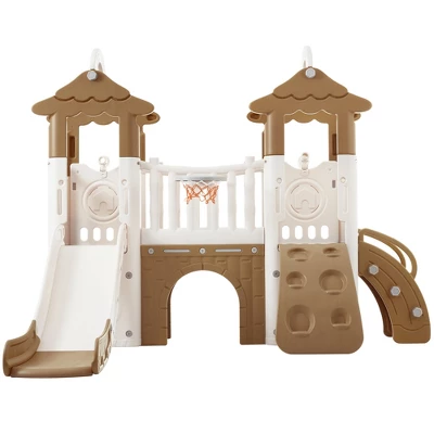 Dexmalle 8-1 Toddler Climber And Slide Set 12 Dexmalle 8-1 Toddler Climber And Slide Set - Image 10