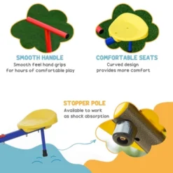 Dexmalle Kids Seesaw Swivel Teeter Totter With 360° Spinning -Fradel & Spies GUEST 40fd4473 f0c7 4477 9afe 35666e9c6dd6